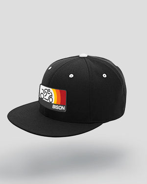Bison Sonic Flat Bill, Fitted Hat