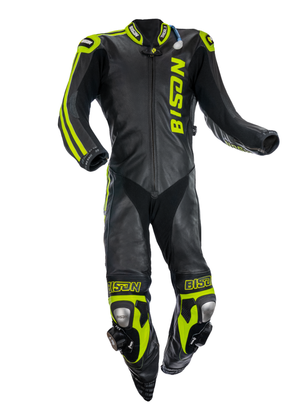 Open image in slideshow, Bison Bright Future Colorway Motorcycle Racing Suits

