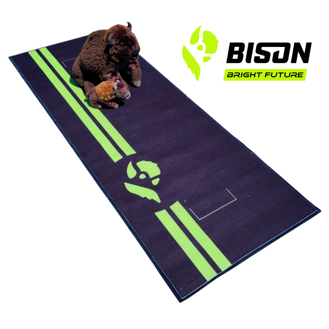 Bison Bright Future Motorcycle Pit Mat