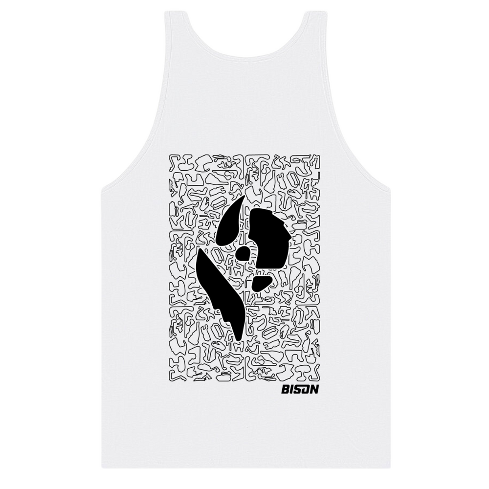 
                      
                        Bison Abstracked Men's Tank Top
                      
                    