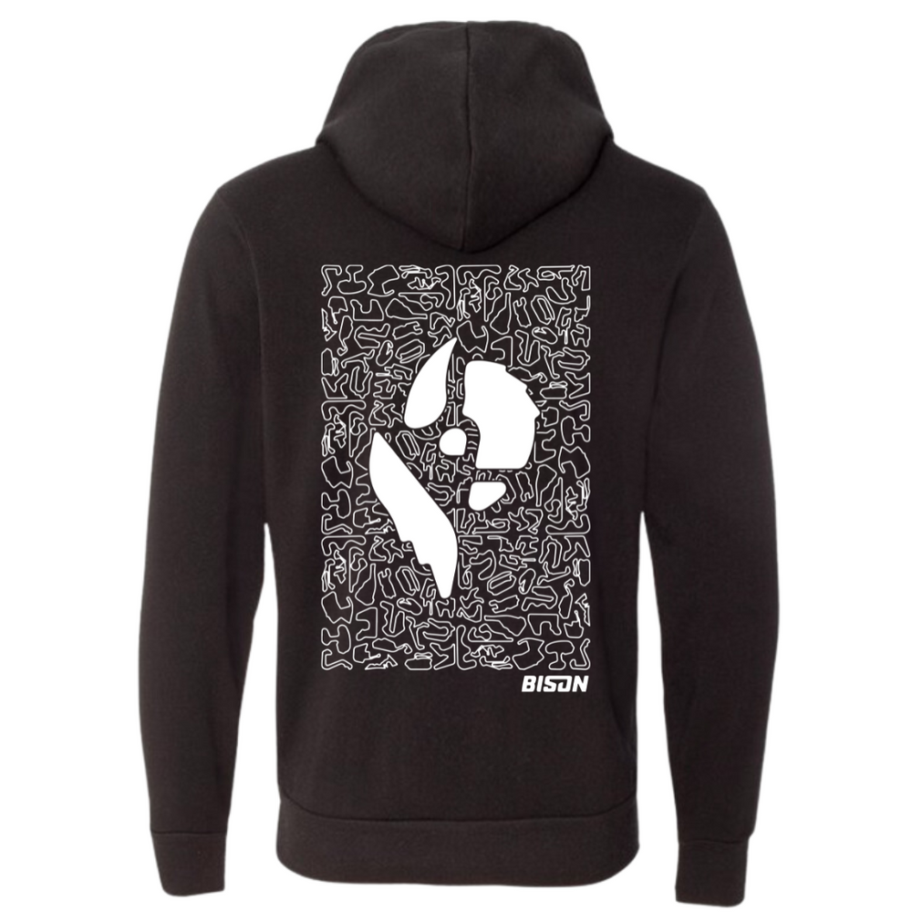 
                      
                        Bison Abstracked Pullover Hoodie
                      
                    