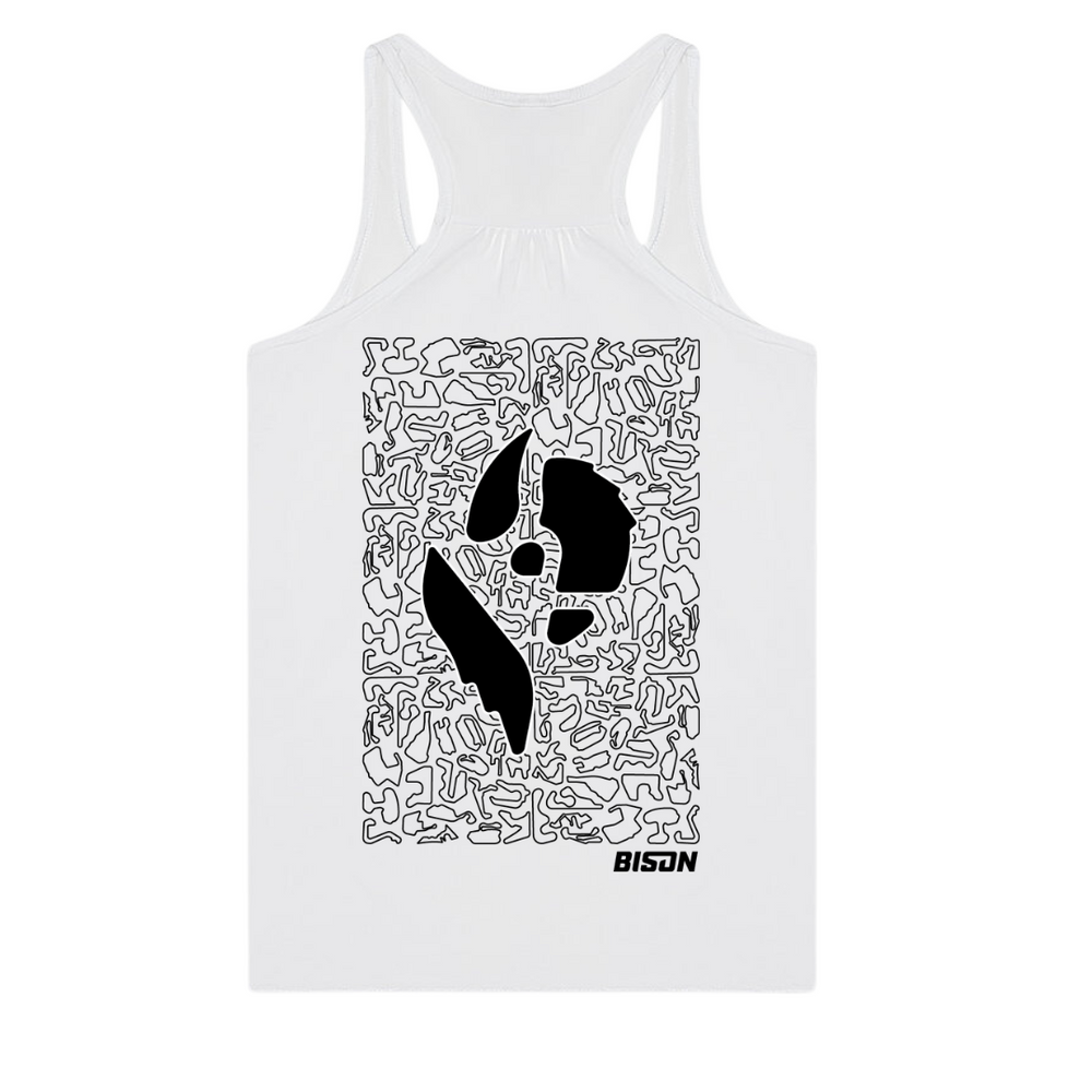 
                      
                        Bison Abstracked Women's Tank Top
                      
                    