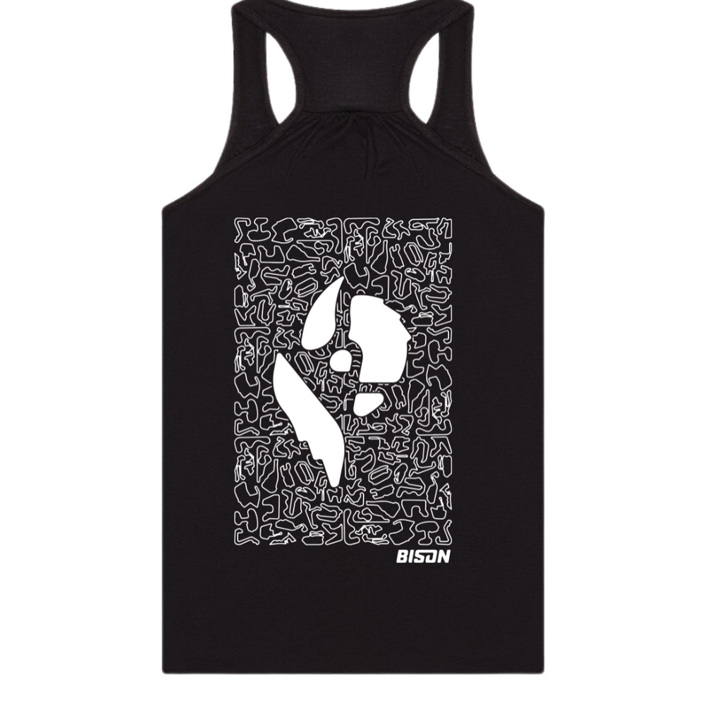 
                      
                        Bison Abstracked Women's Tank Top
                      
                    