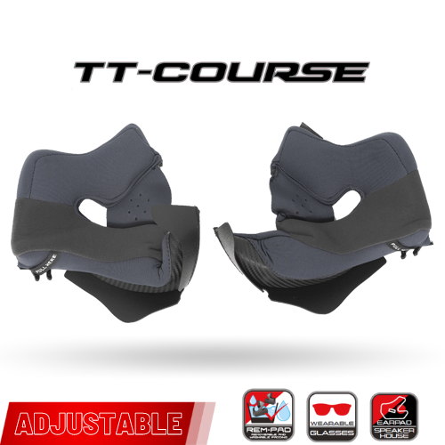 TT Course Cheek Pads