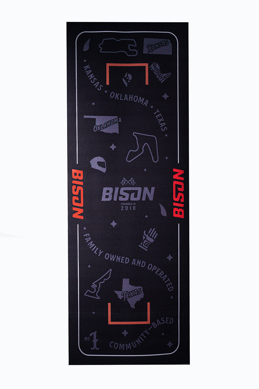 Bison Maverick Colorway Pit Mat