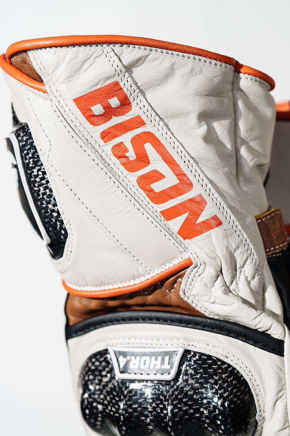 Bison Maverick Colorway Motorcycle Thor.4 Racing Gloves