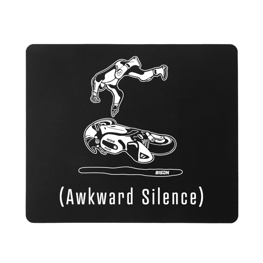 Bison Awkward Silence Mousepad