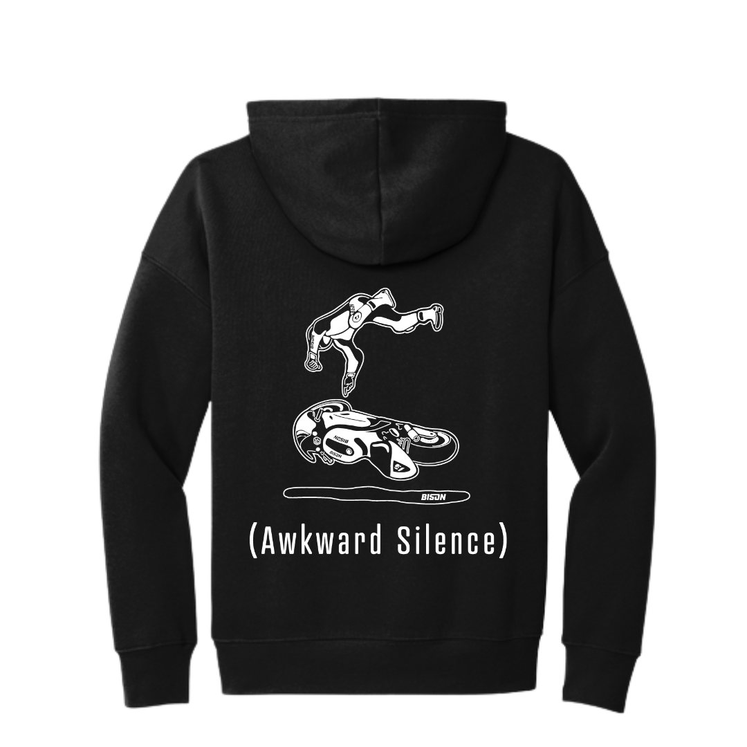 Bison Awkward Silence Pullover Hoodie
