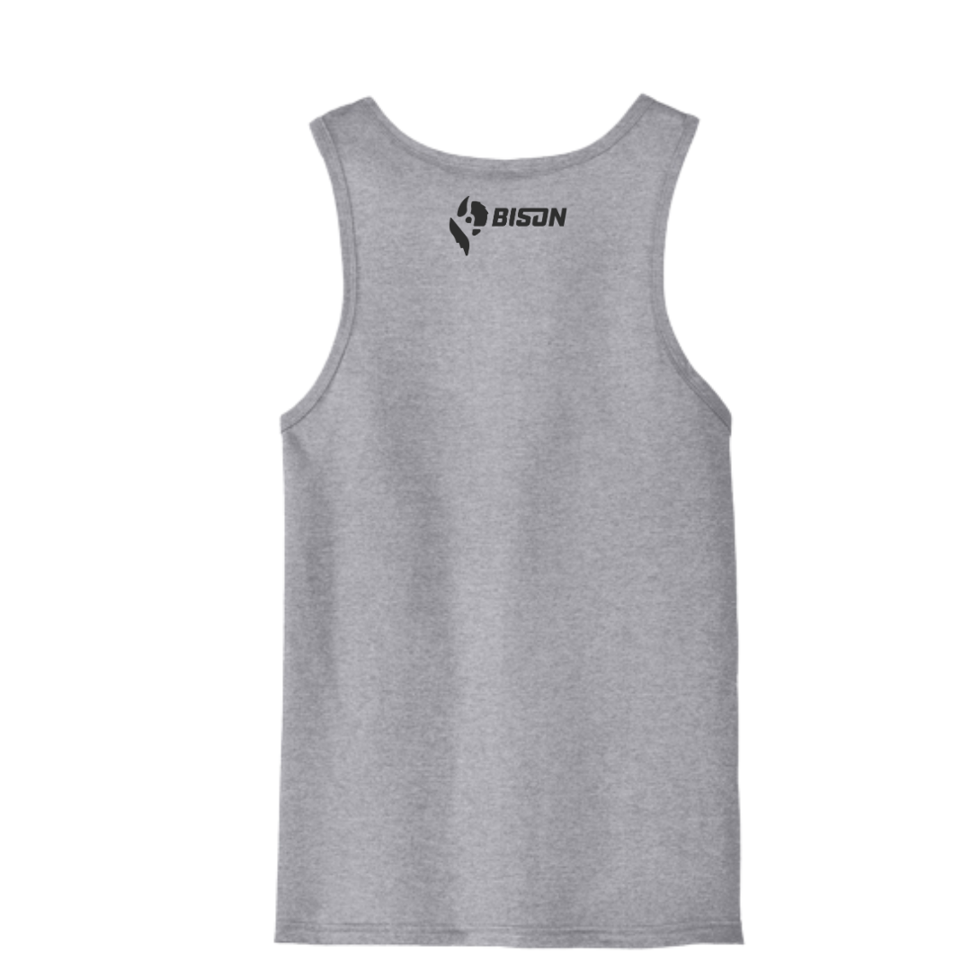 Bison Awkward Silence Men's Tank Top