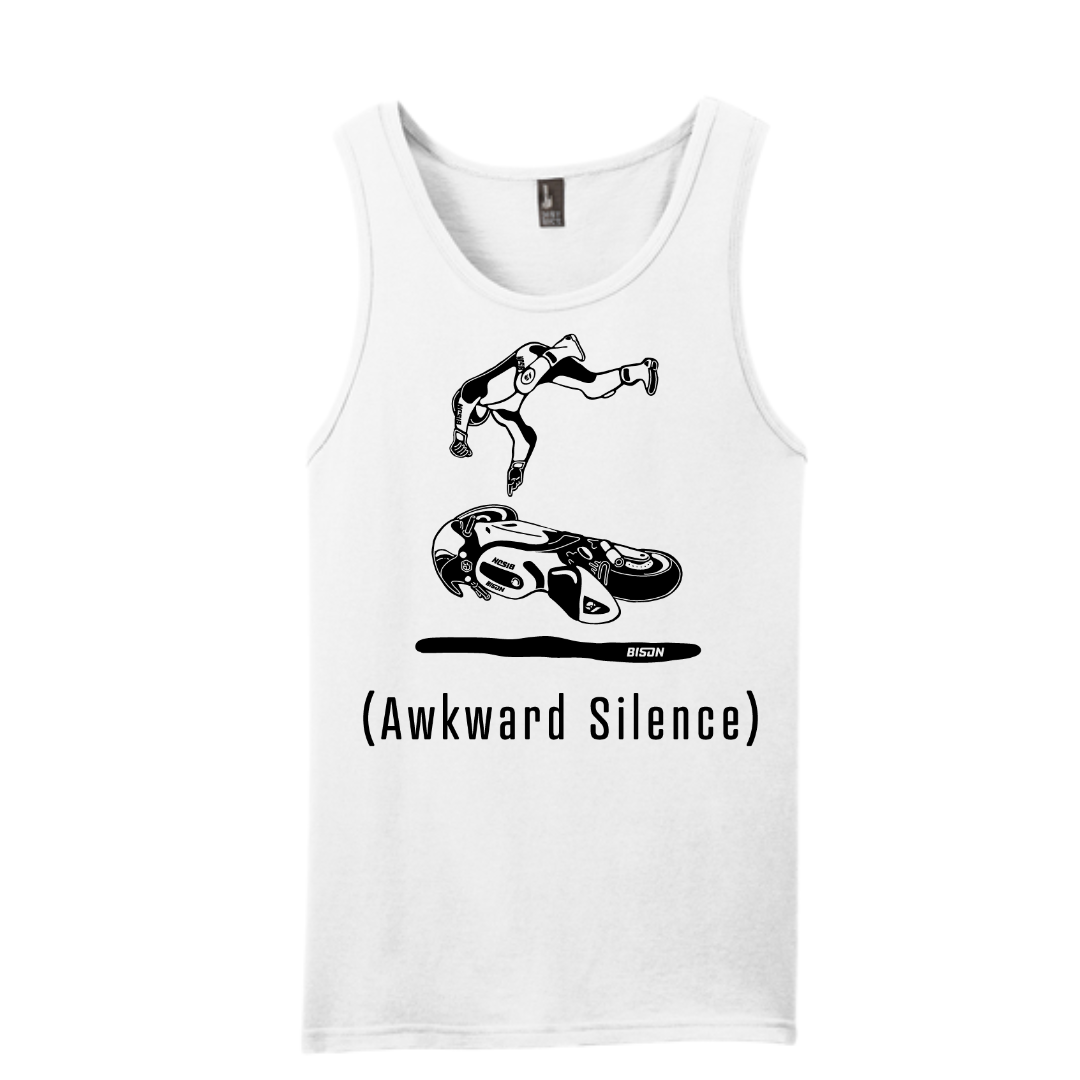 Bison Awkward Silence Men's Tank Top