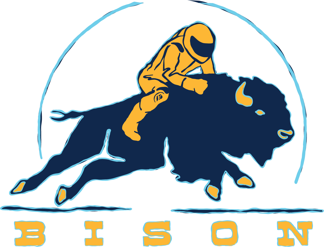 Bison Holeshot Stickers