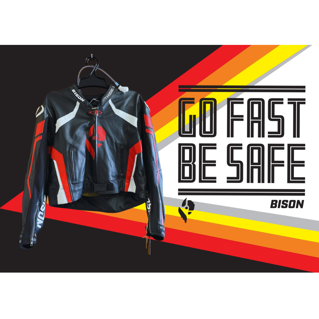 Bison Thor.1 Cowhide Motorcycle Street Jacket