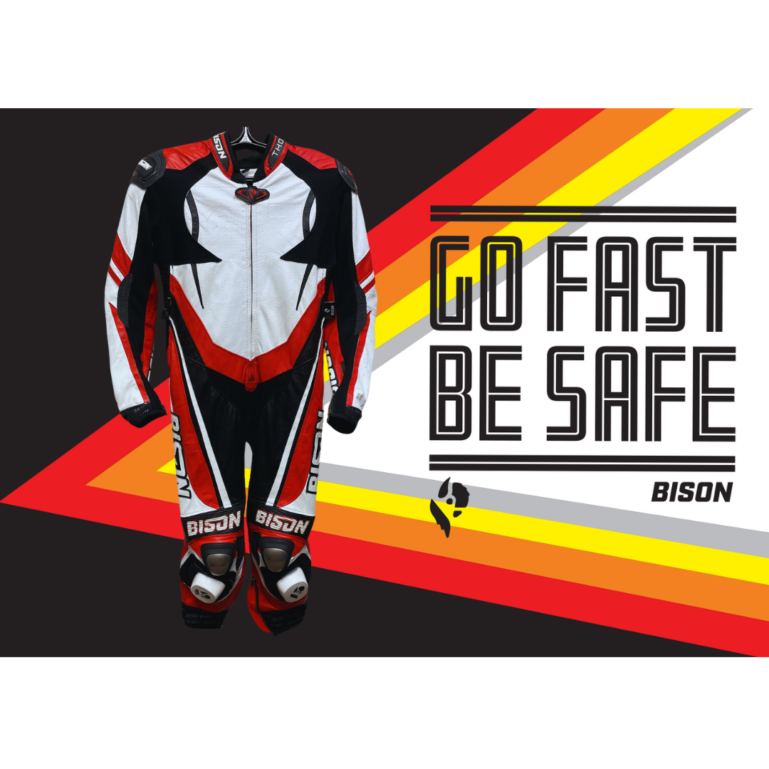 Bison Thor.1 One Piece Kangaroo Motorcycle Racing Suit