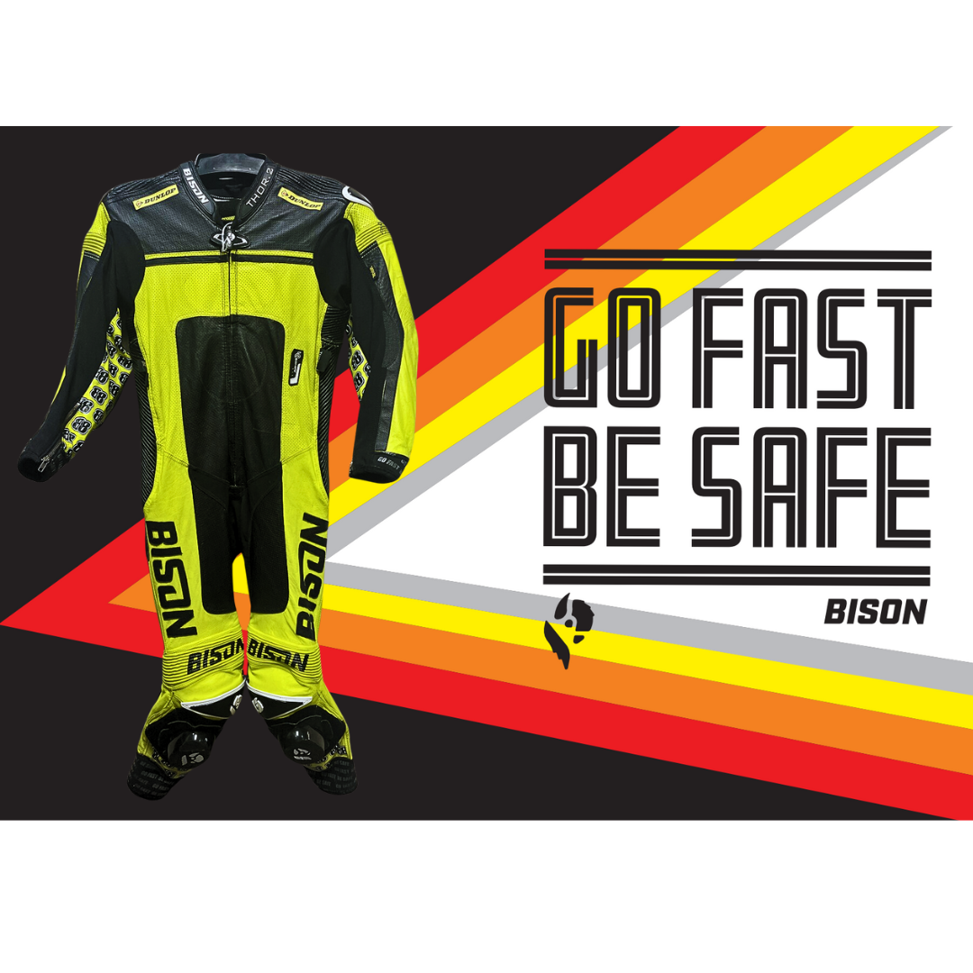 Bison Thor.2 One Piece Kangaroo Motorcycle Racing Suit