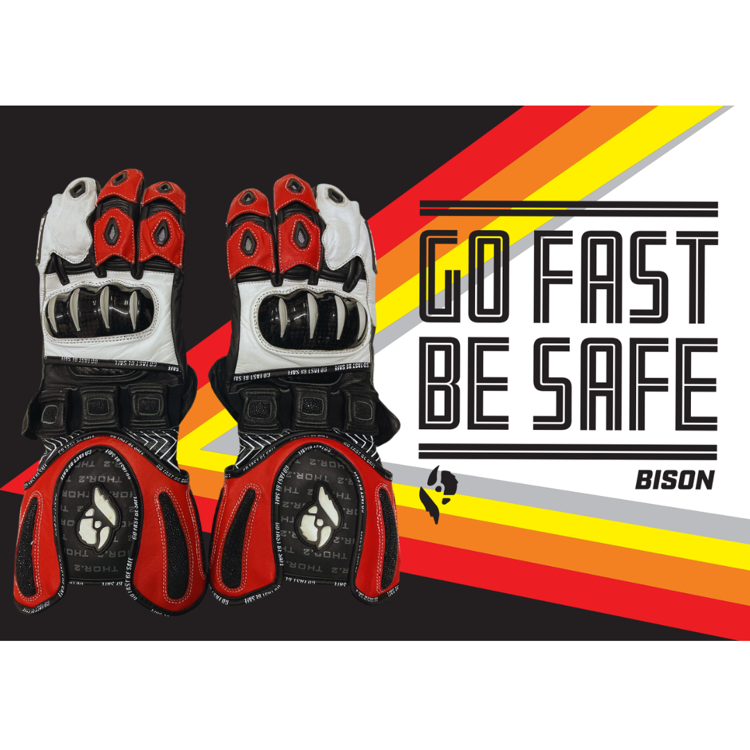 Bison Thor.2 Motorcycle Racing Gloves