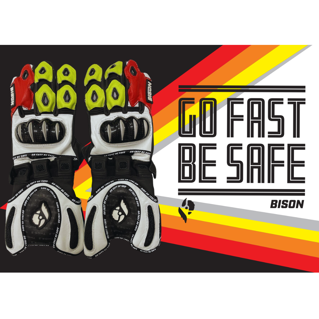 Bison Thor.2 Motorcycle Racing Gloves