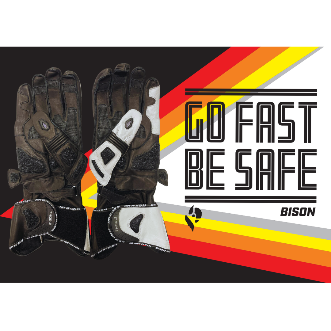 Bison Thor.2 Motorcycle Racing Gloves
