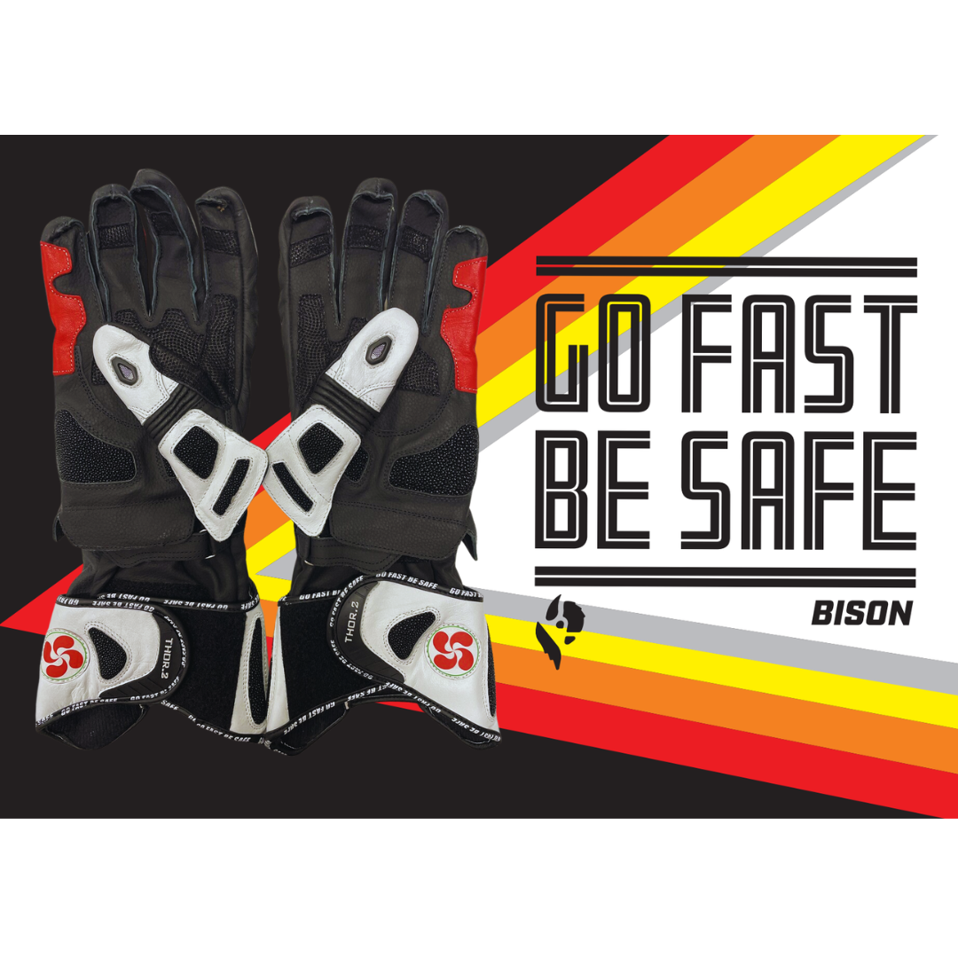 Bison Thor.2 Motorcycle Racing Gloves