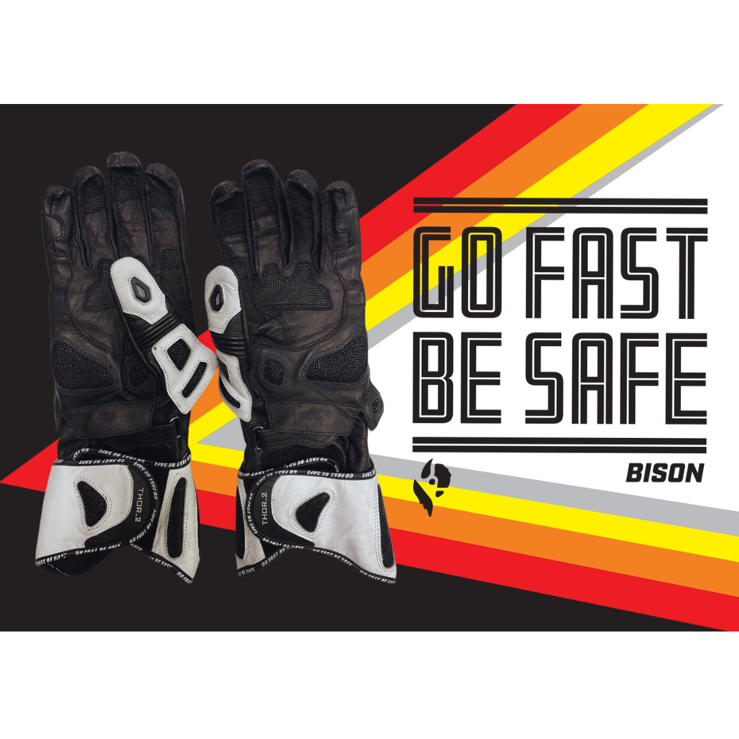 Bison Thor.2 Motorcycle Racing Gloves