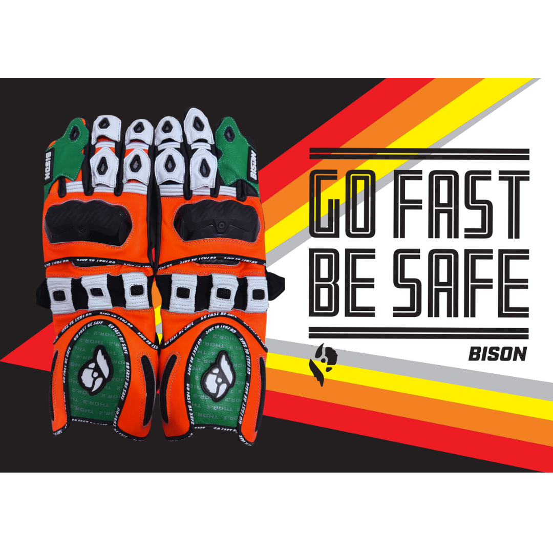 Bison Thor.2 Motorcycle Racing Gloves