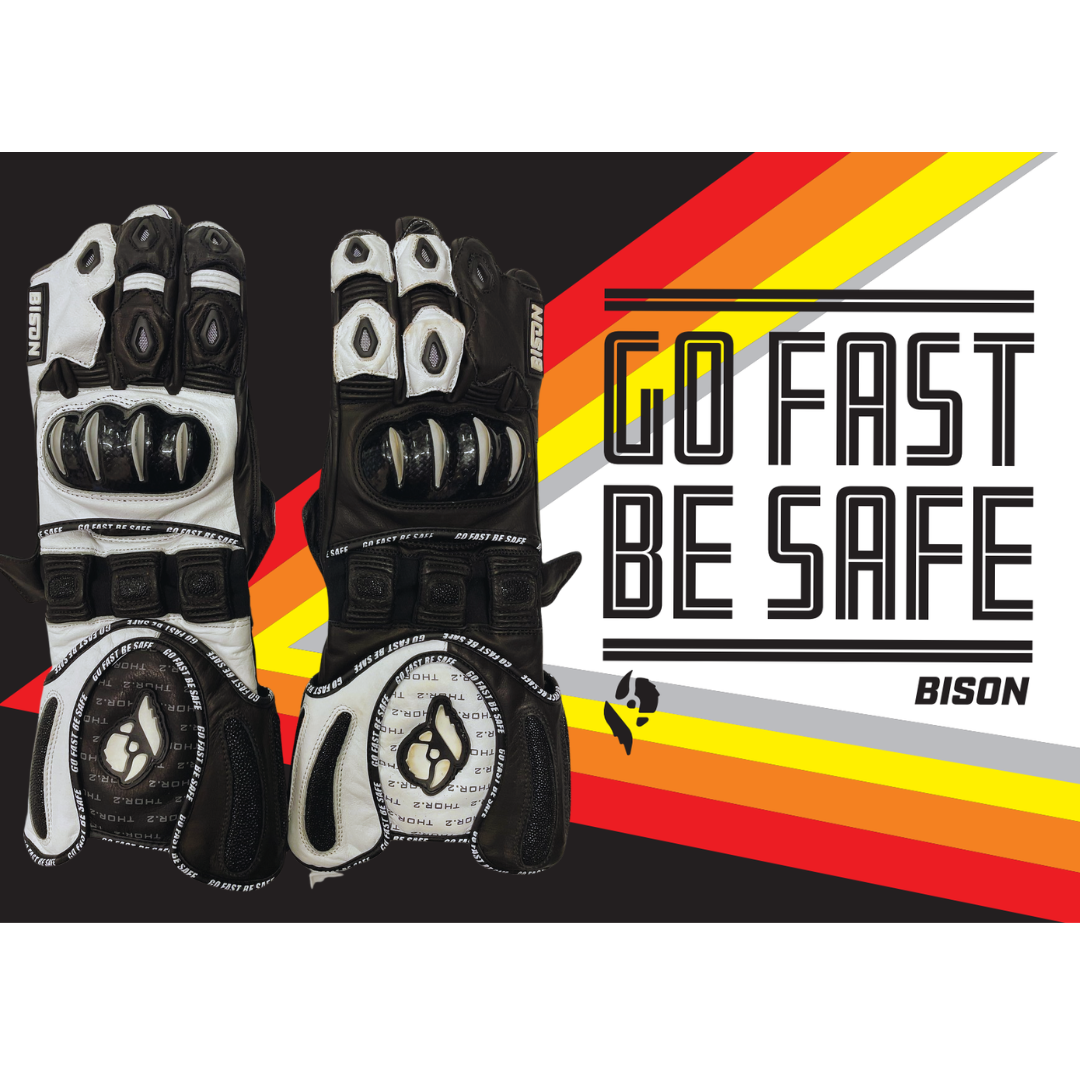 Bison Thor.2 Motorcycle Racing Gloves