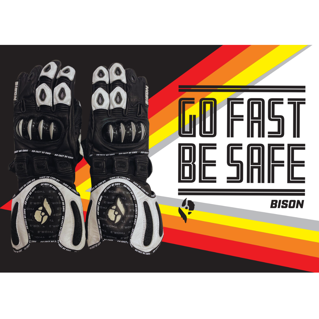 Bison Thor.2 Motorcycle Racing Gloves
