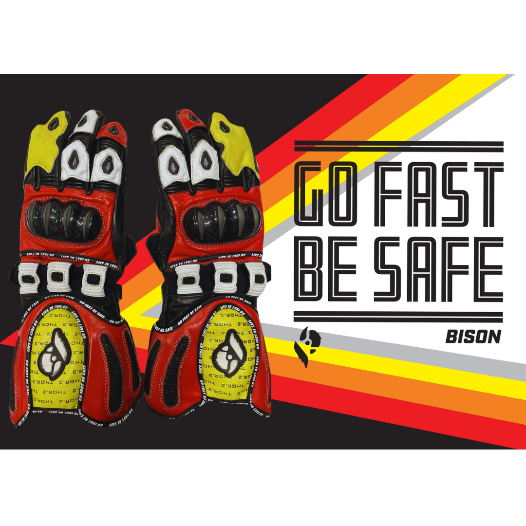 Bison Thor.2 Motorcycle Racing Gloves