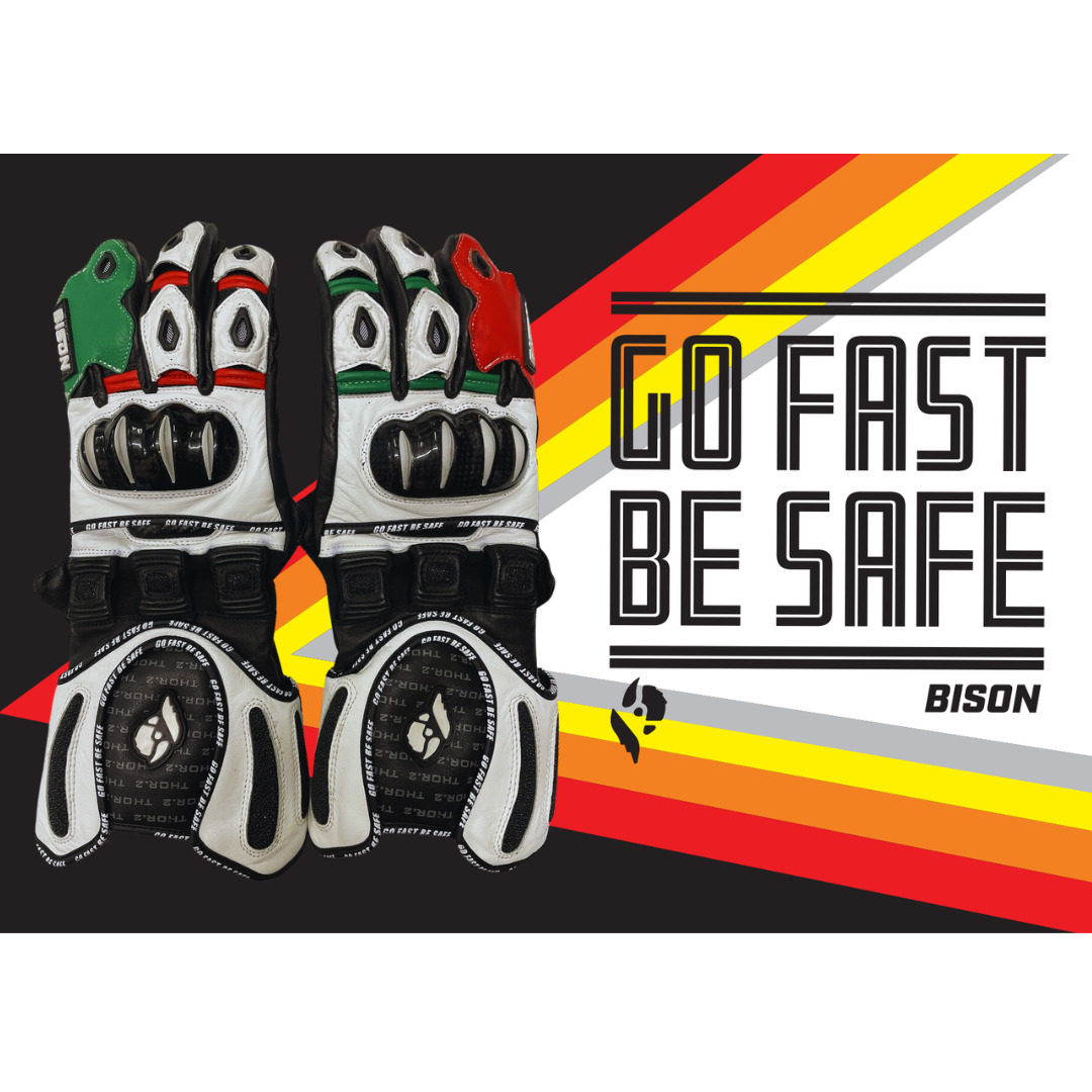 Bison Thor.2 Motorcycle Racing Gloves