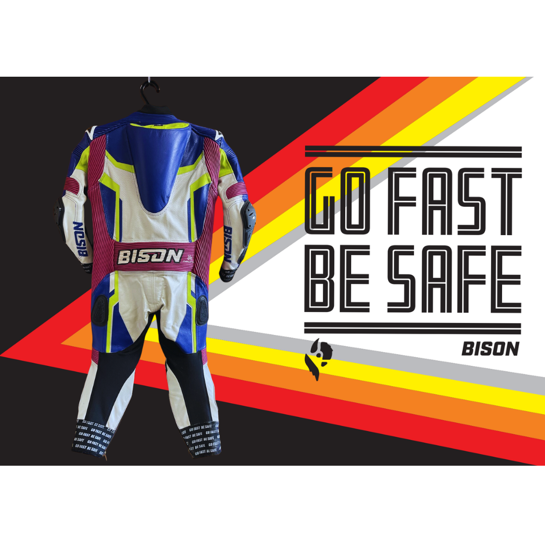 Bison Thor.2 One Piece Women's Cowhide Motorcycle Racing Suit