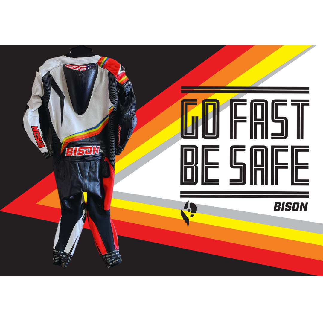 Bison Thor.2 One Piece Kangaroo Motorcycle Racing Suit
