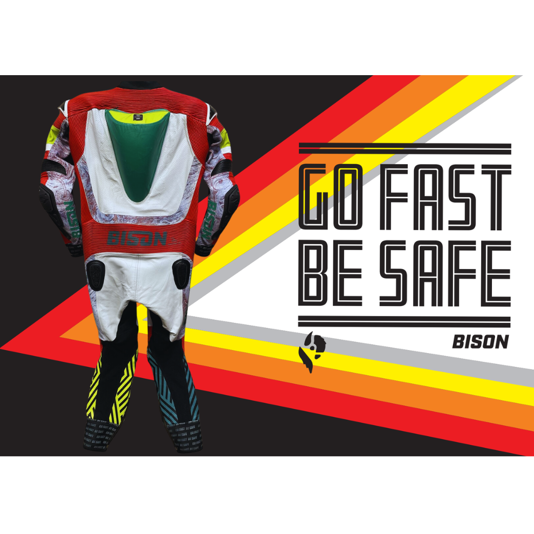 Bison Thor.2 One Piece Kangaroo Motorcycle Racing Suit
