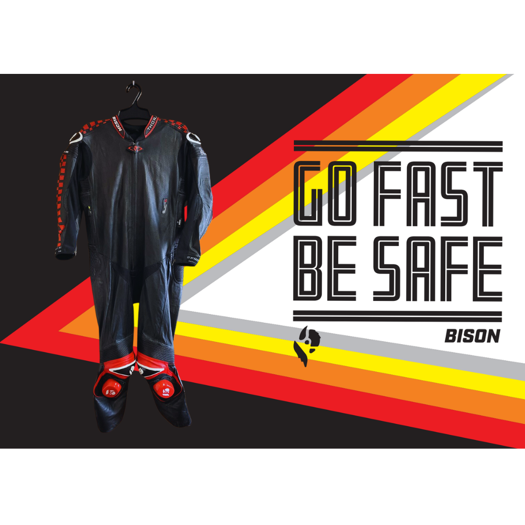 Bison Thor.2 One Piece Kangaroo Motorcycle Racing Suit