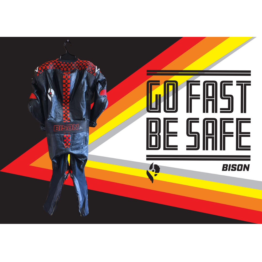 Bison Thor.2 One Piece Kangaroo Motorcycle Racing Suit