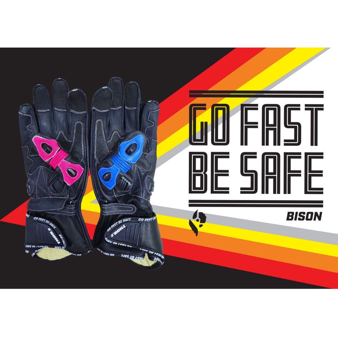 Bison Thor.3 Motorcycle Racing Gloves