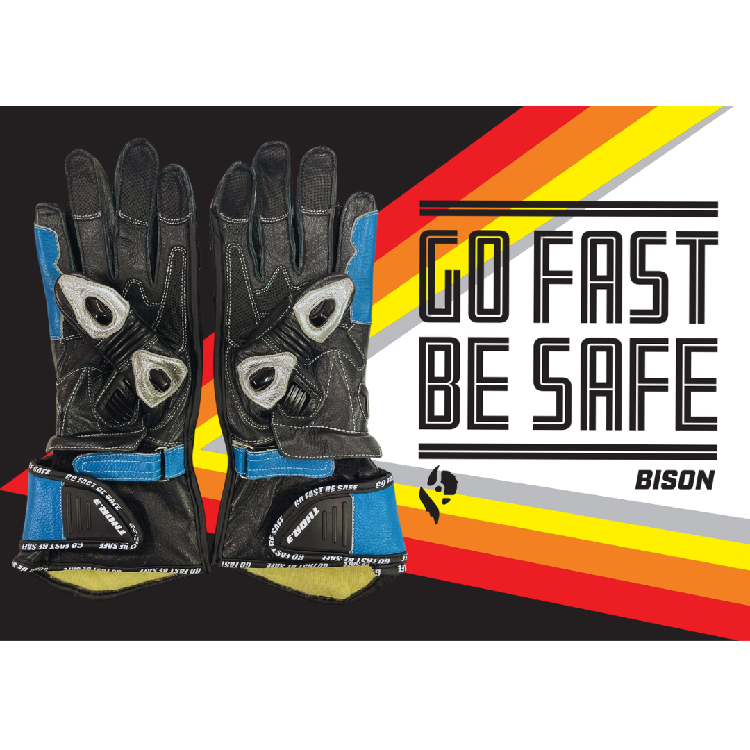 Bison Thor.3 Motorcycle Racing Gloves