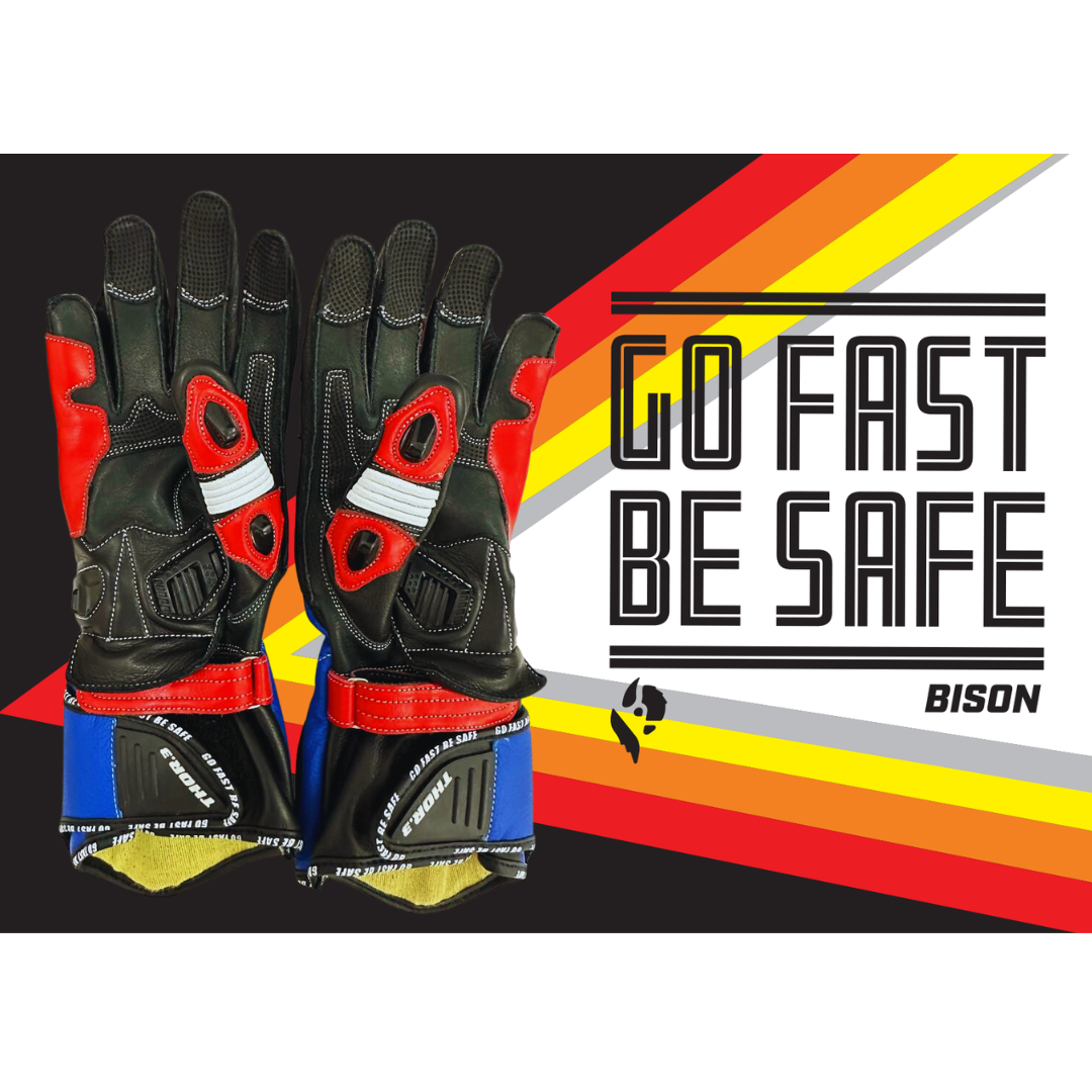 Bison Thor.3 Motorcycle Racing Gloves