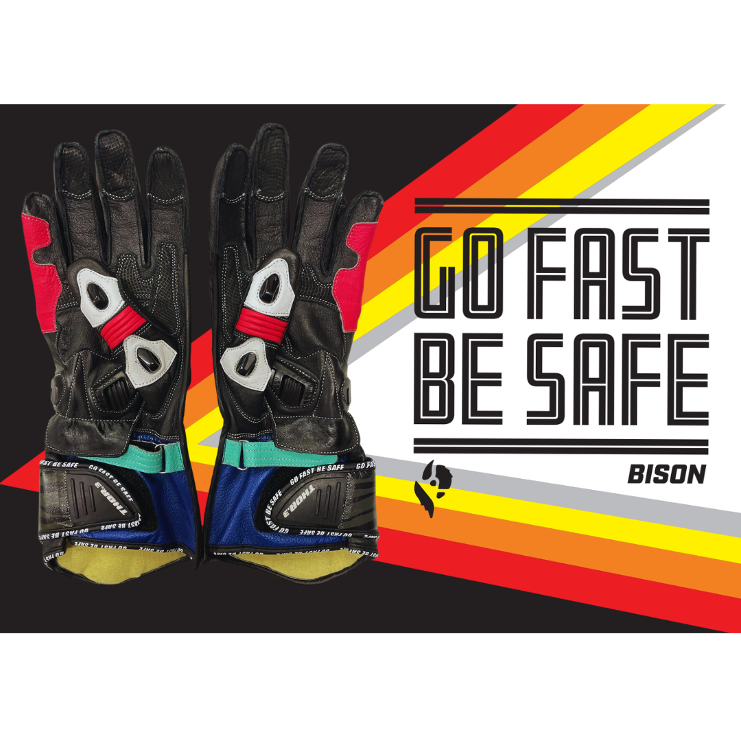 Bison Thor.3 Motorcycle Racing Gloves