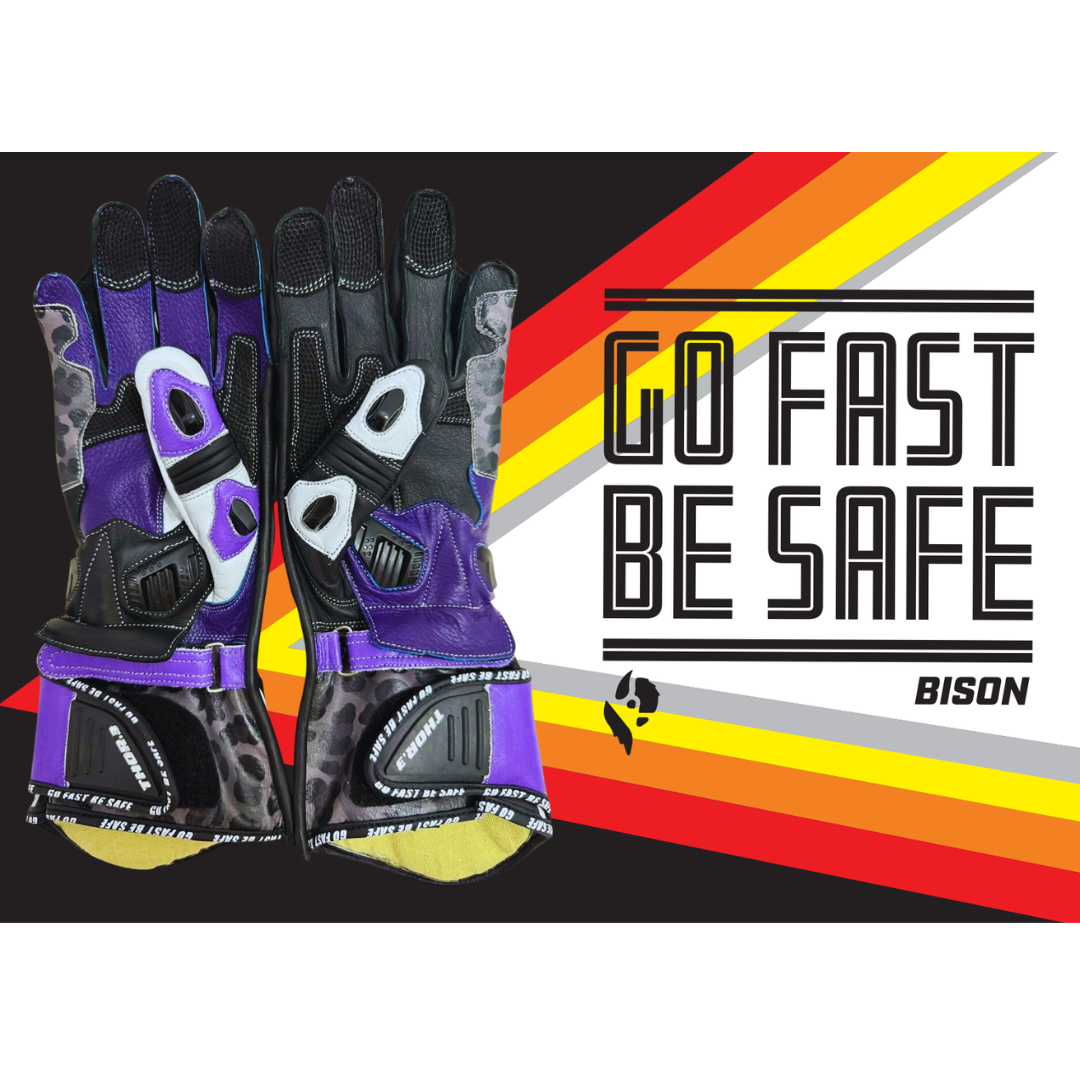 Bison Thor.3 Motorcycle Racing Gloves