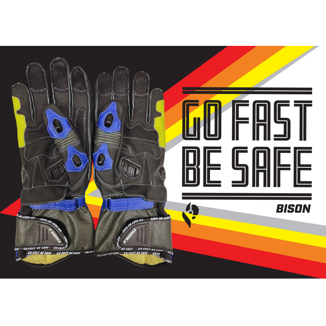 Bison Thor.3 Motorcycle Racing Gloves