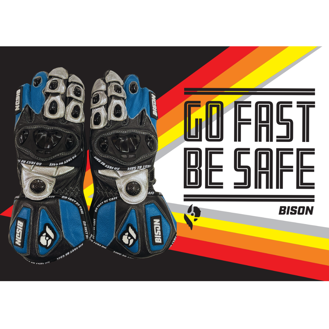 Bison Thor.3 Motorcycle Racing Gloves