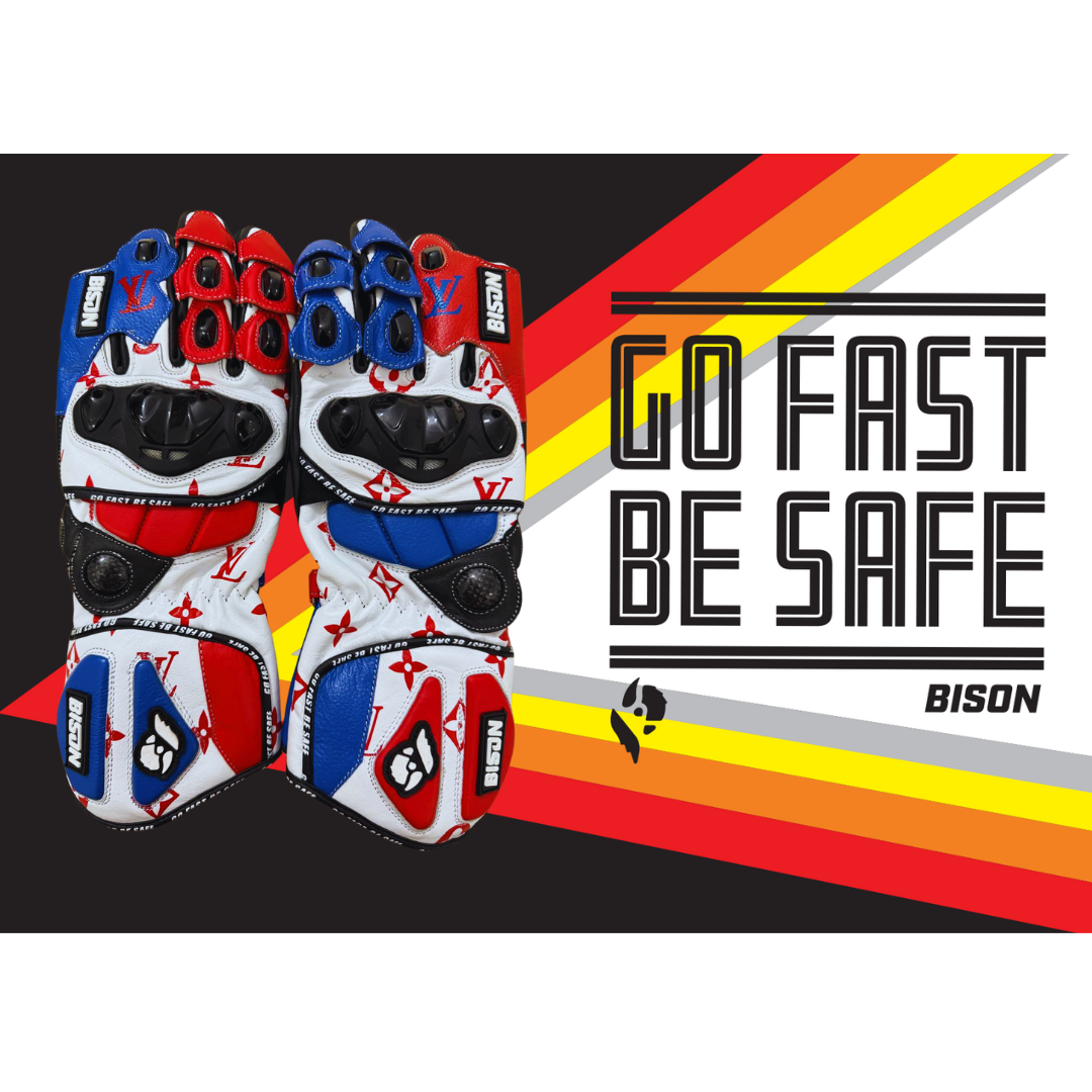 Bison Thor.3 Motorcycle Racing Gloves