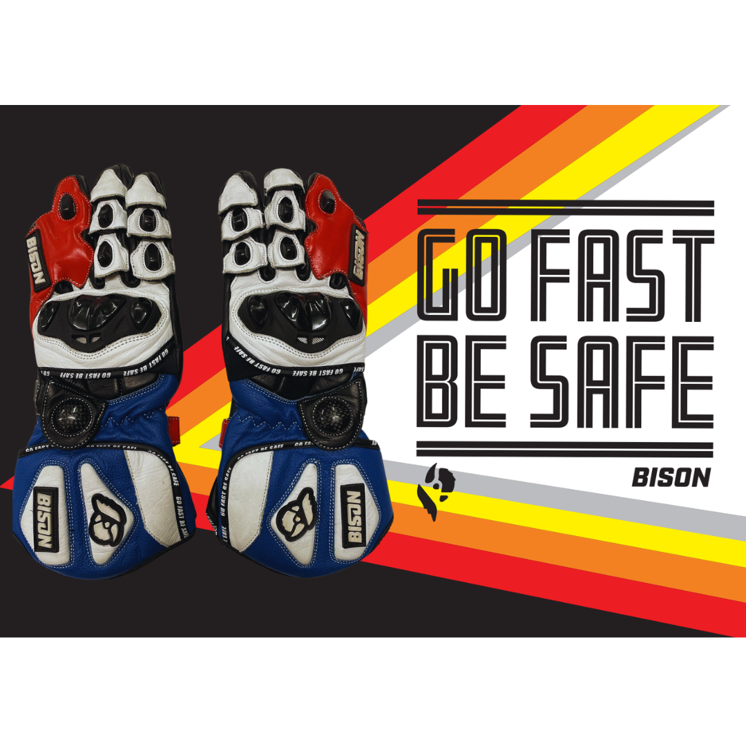 Bison Thor.3 Motorcycle Racing Gloves