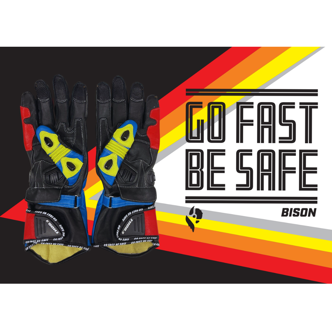 Bison Thor.3 Motorcycle Racing Gloves