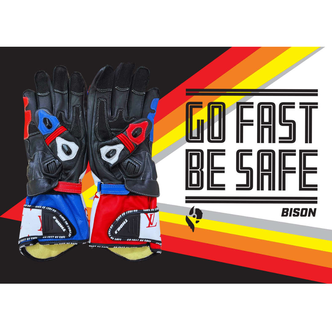 Bison Thor.3 Motorcycle Racing Gloves