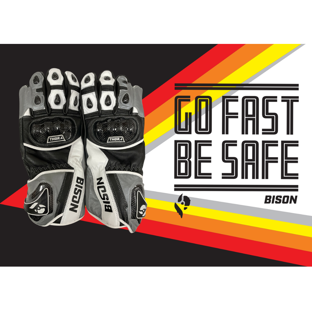 Bison Thor.4 Motorcycle Racing Gloves