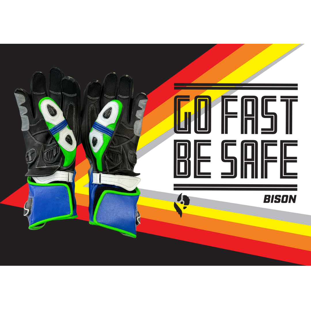Bison Thor.4 Motorcycle Racing Gloves