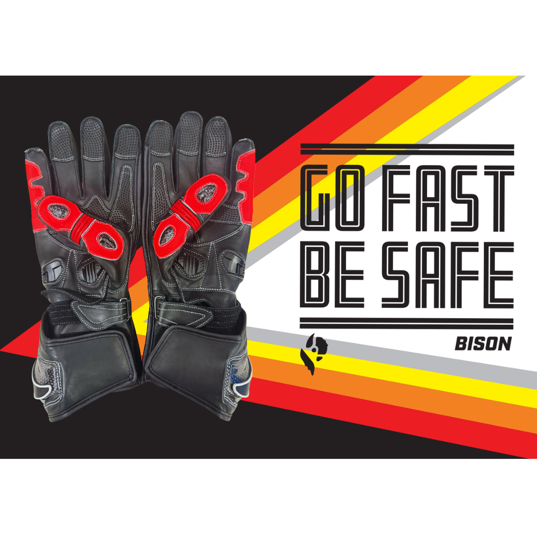 Bison Thor.4 Motorcycle Racing Gloves