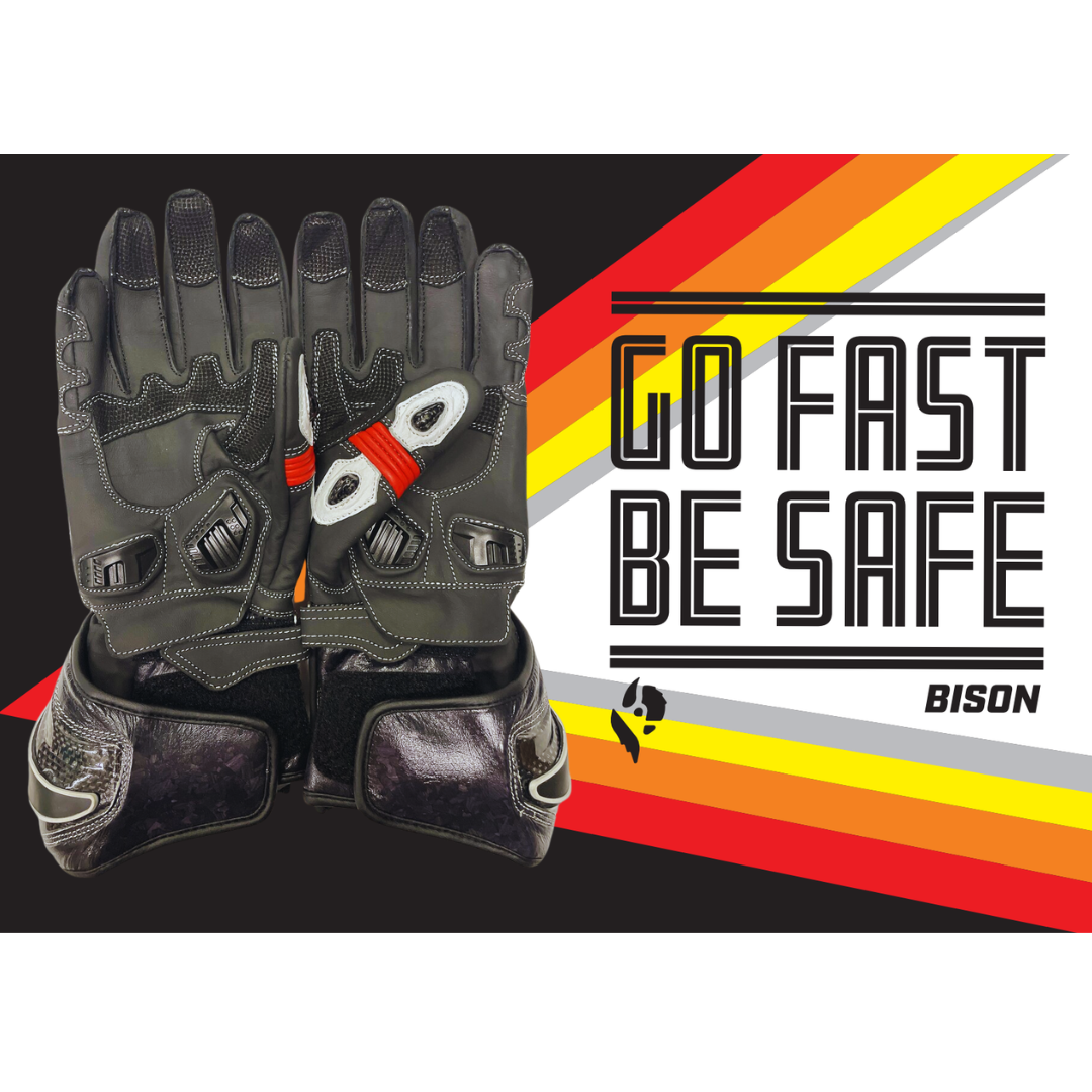 Bison Thor.4 Motorcycle Racing Gloves