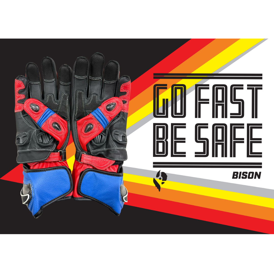 Bison Thor.4 Motorcycle Racing Gloves