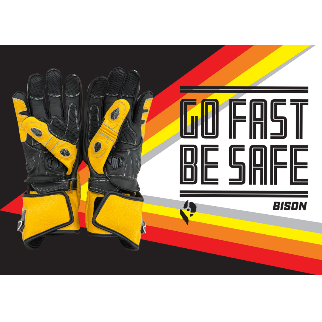 Bison Thor.4 Motorcycle Racing Gloves